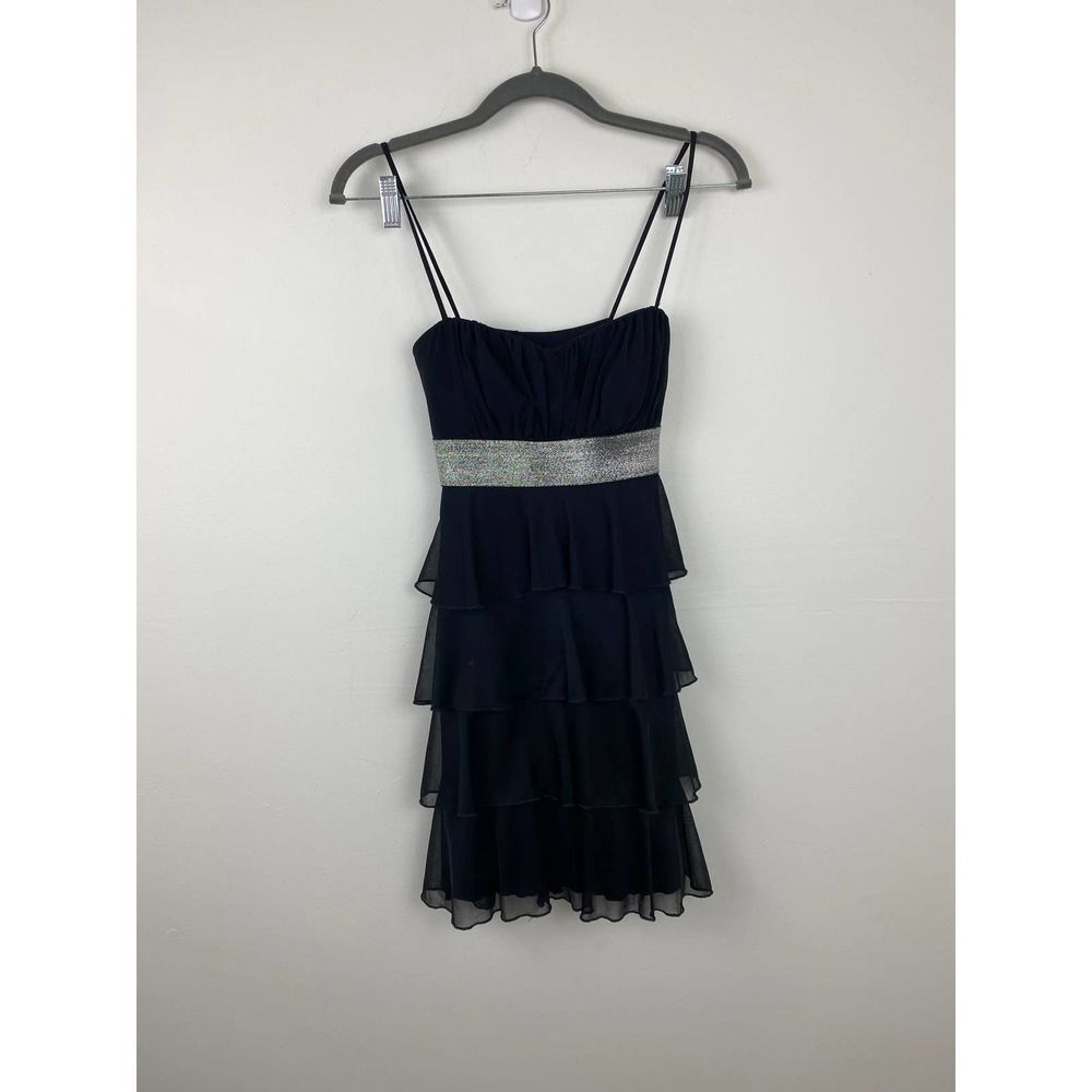 Sweet storm dress juniors size S color black
